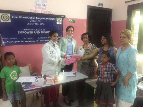 Dental Camp Organised By Inner Wheel And Mint Leaf